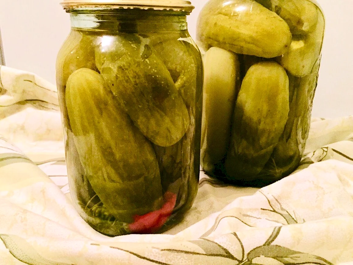 Советские маринованные огурцы