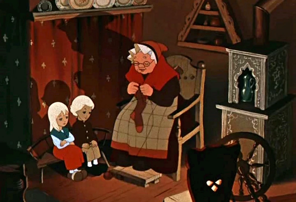 Советский мультфильм Снежная Королева 1957