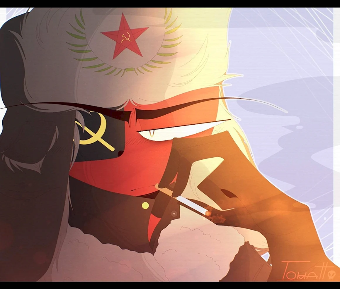 Советский Союз арт Countryhumans