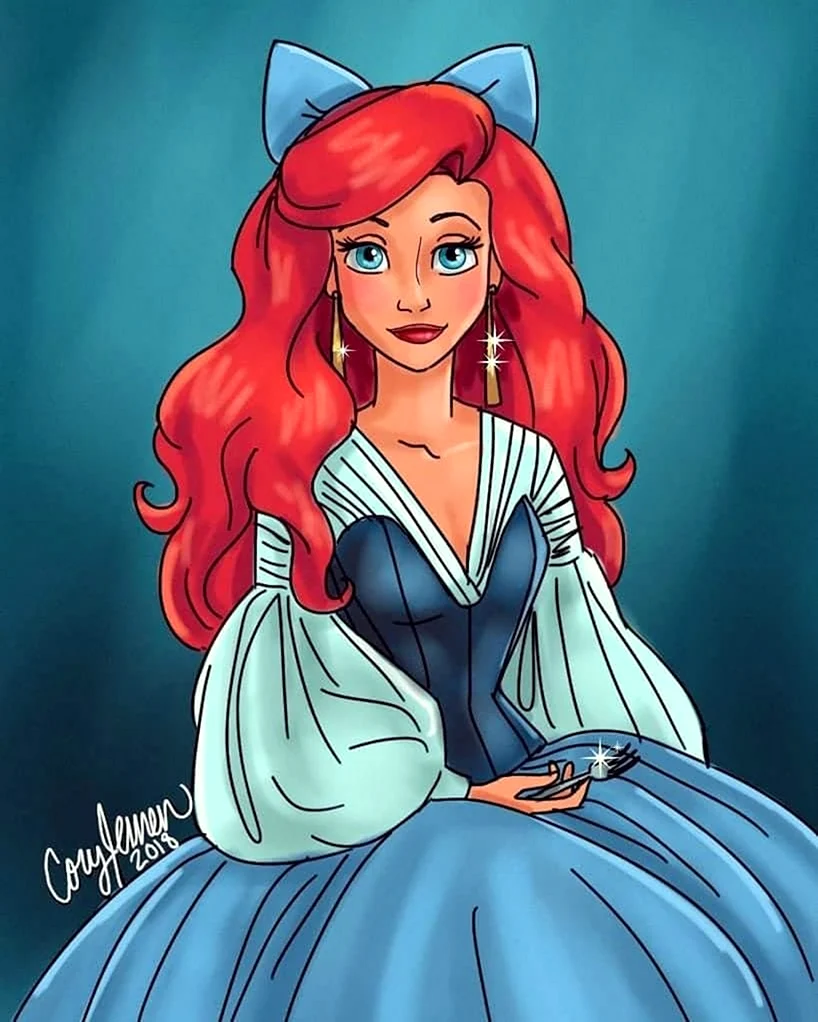Современные принцессы Disney Ариэль