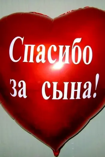 Спасибо за сына