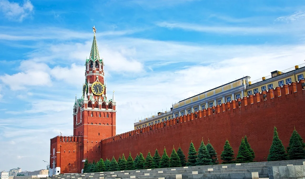 Спасская башня Московского Кремля