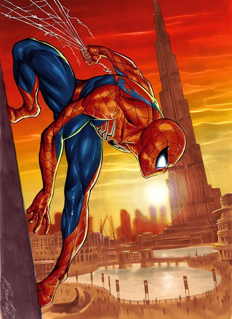 Spider man арт комикс