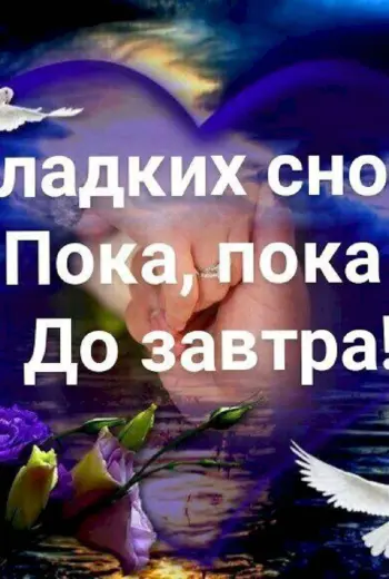 Спокойной ночи до завтра