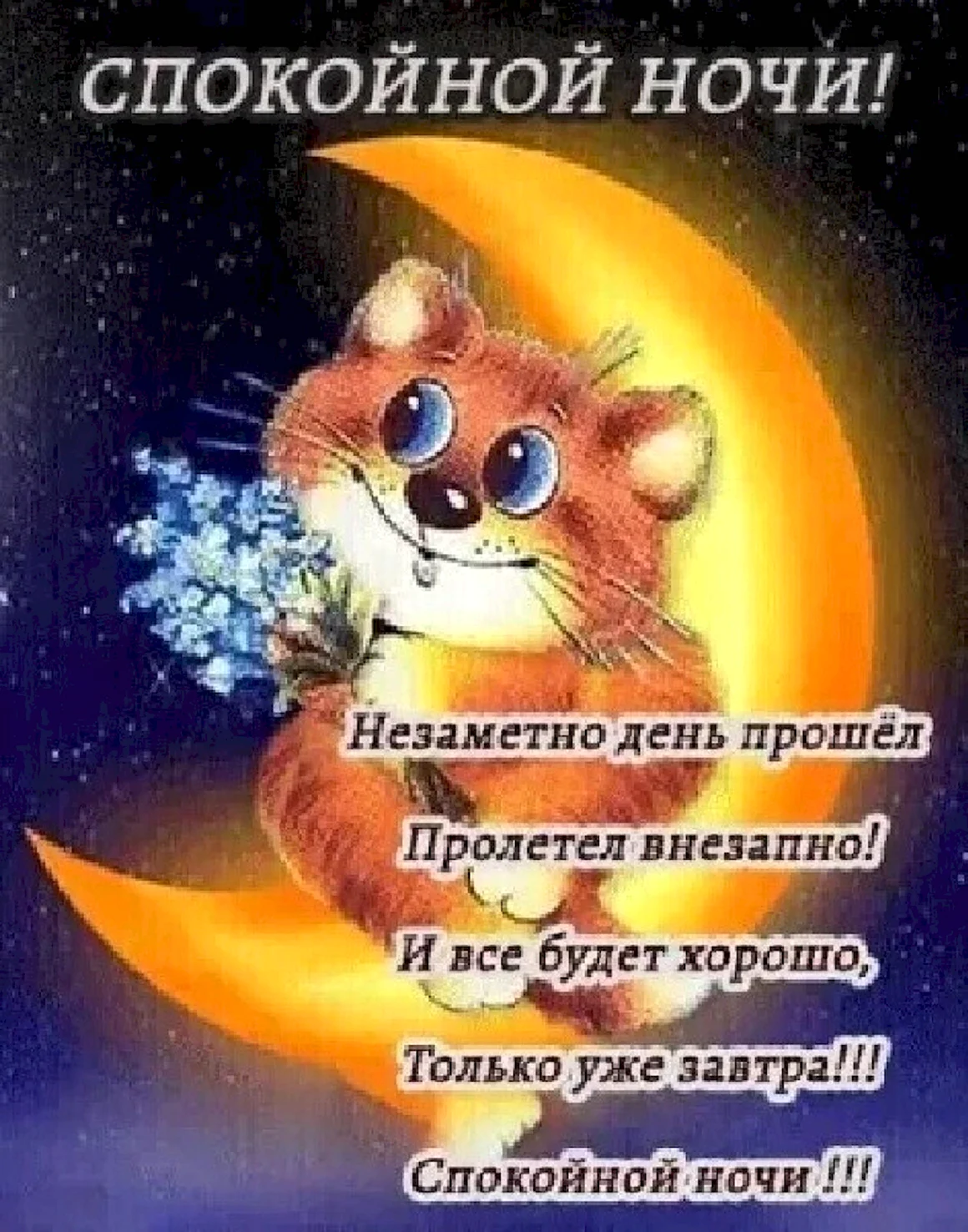 Спокойной ночи Ежик
