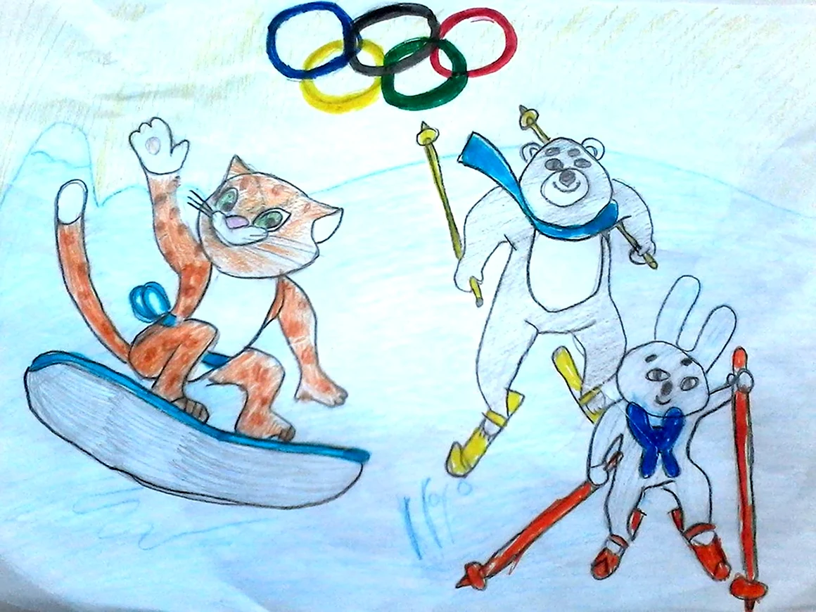 Спорт рисунок