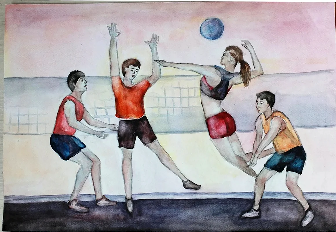 Спорт рисунок
