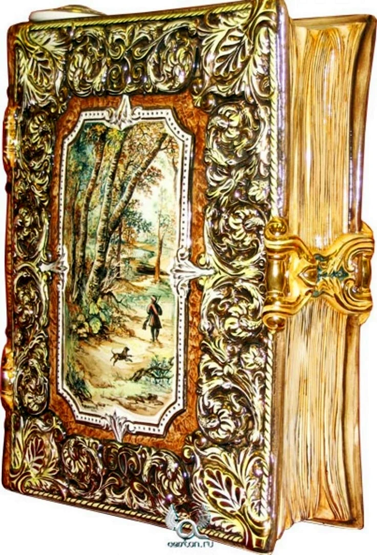 Старинные книжные переплёты
