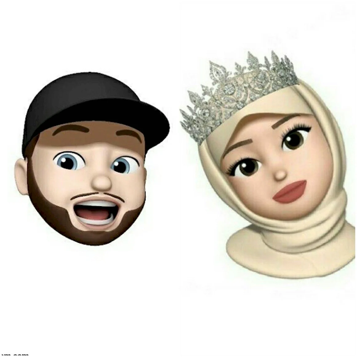 Стикер мусульманка