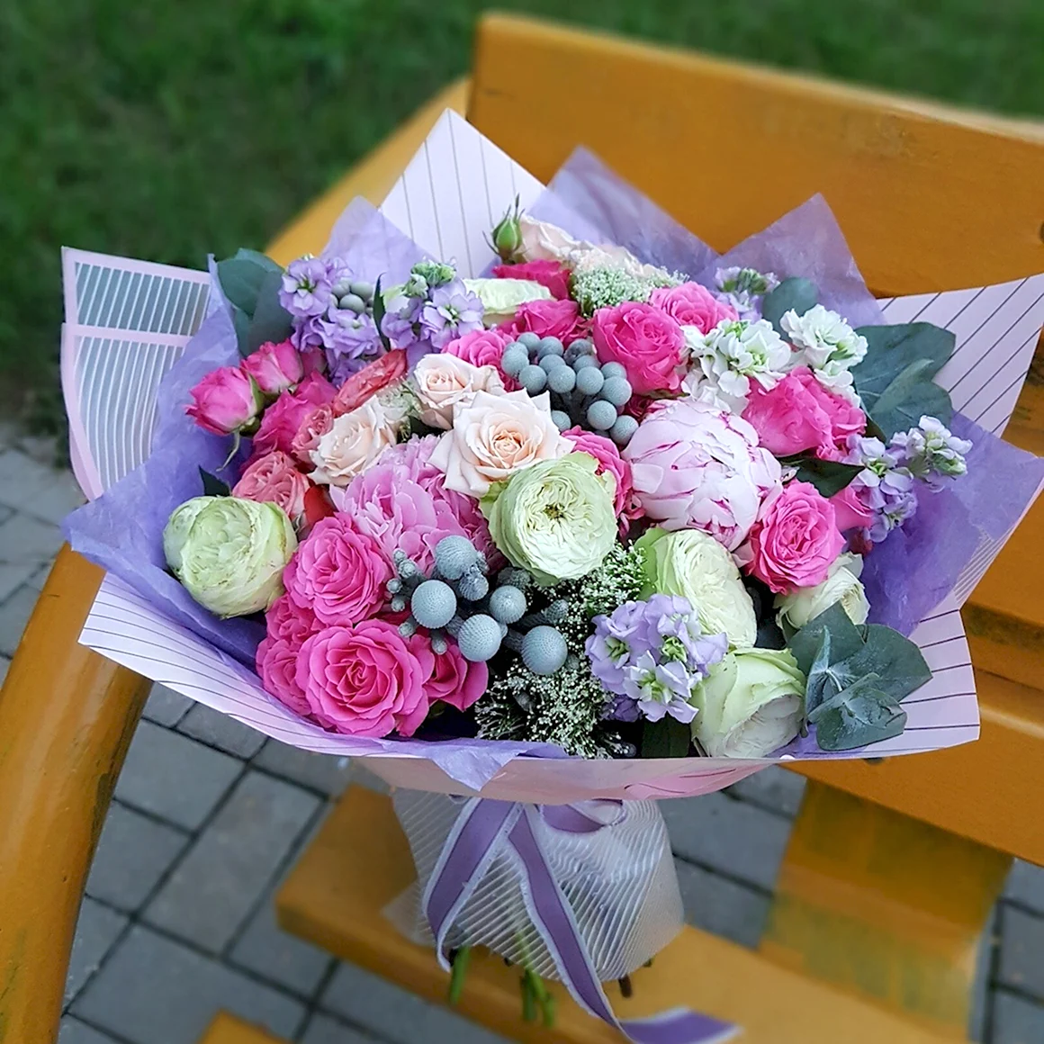 Стильный букет для Дочки