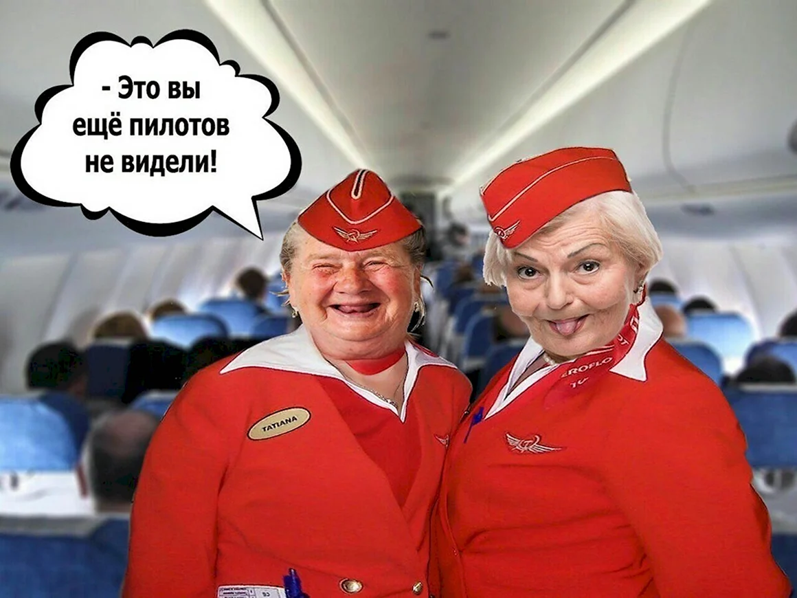 Стюардесса юмор