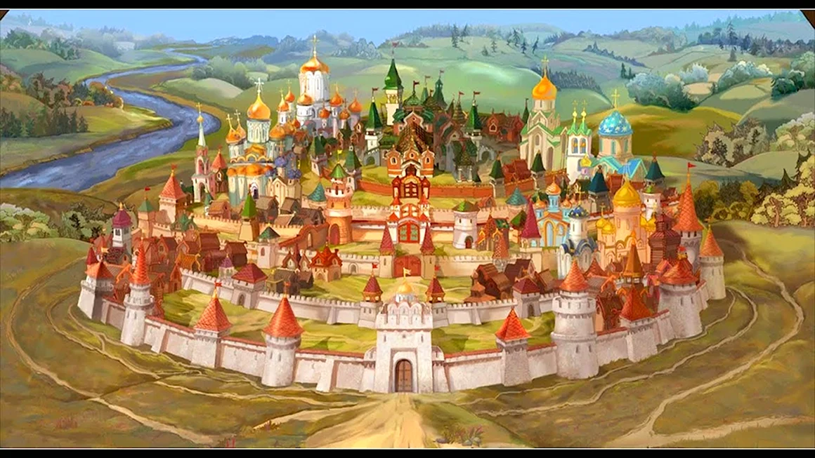 Стольный град Киев древней Руси