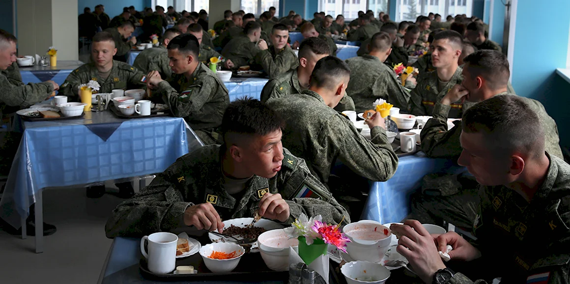 Столовая в армии России