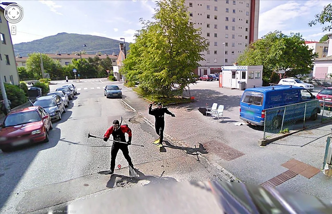 Странная панорама