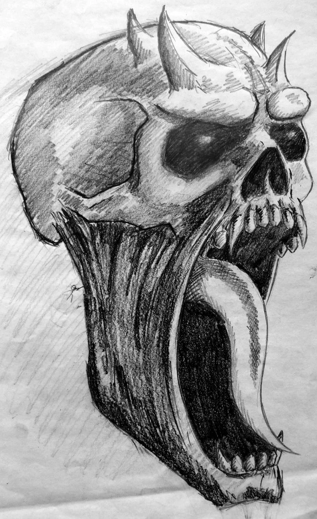 Страшные рисунки карандашом