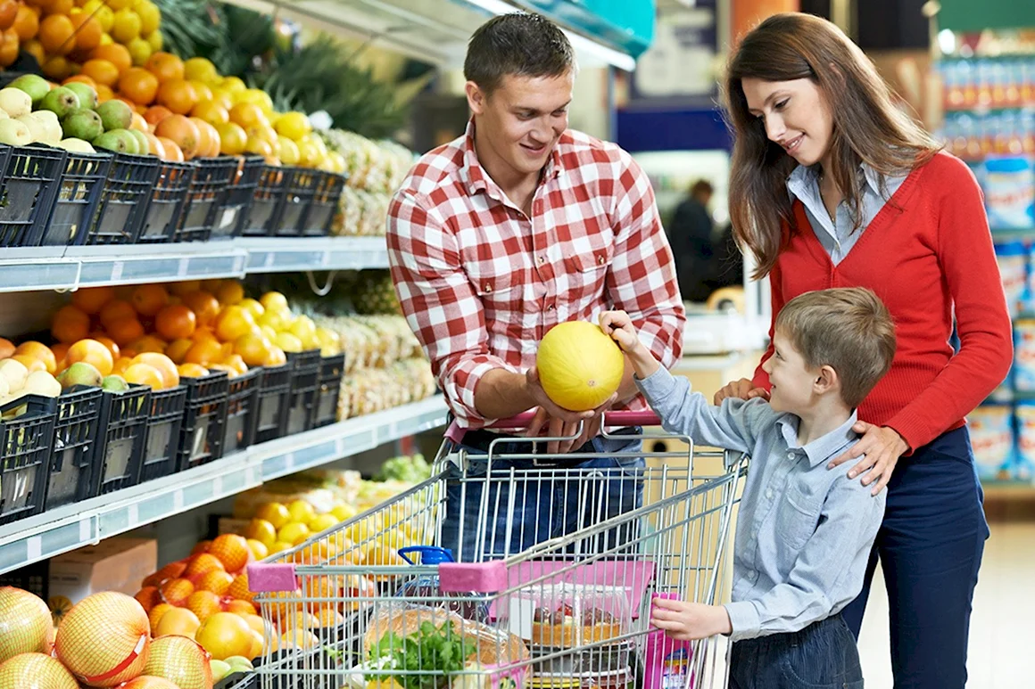 Супермаркет продукты