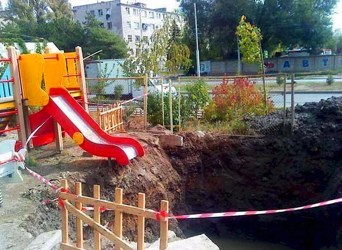 Суровые детские горки