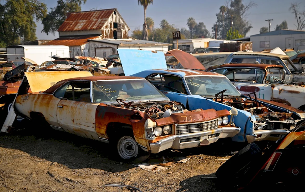 Свалка Junkyard Америка