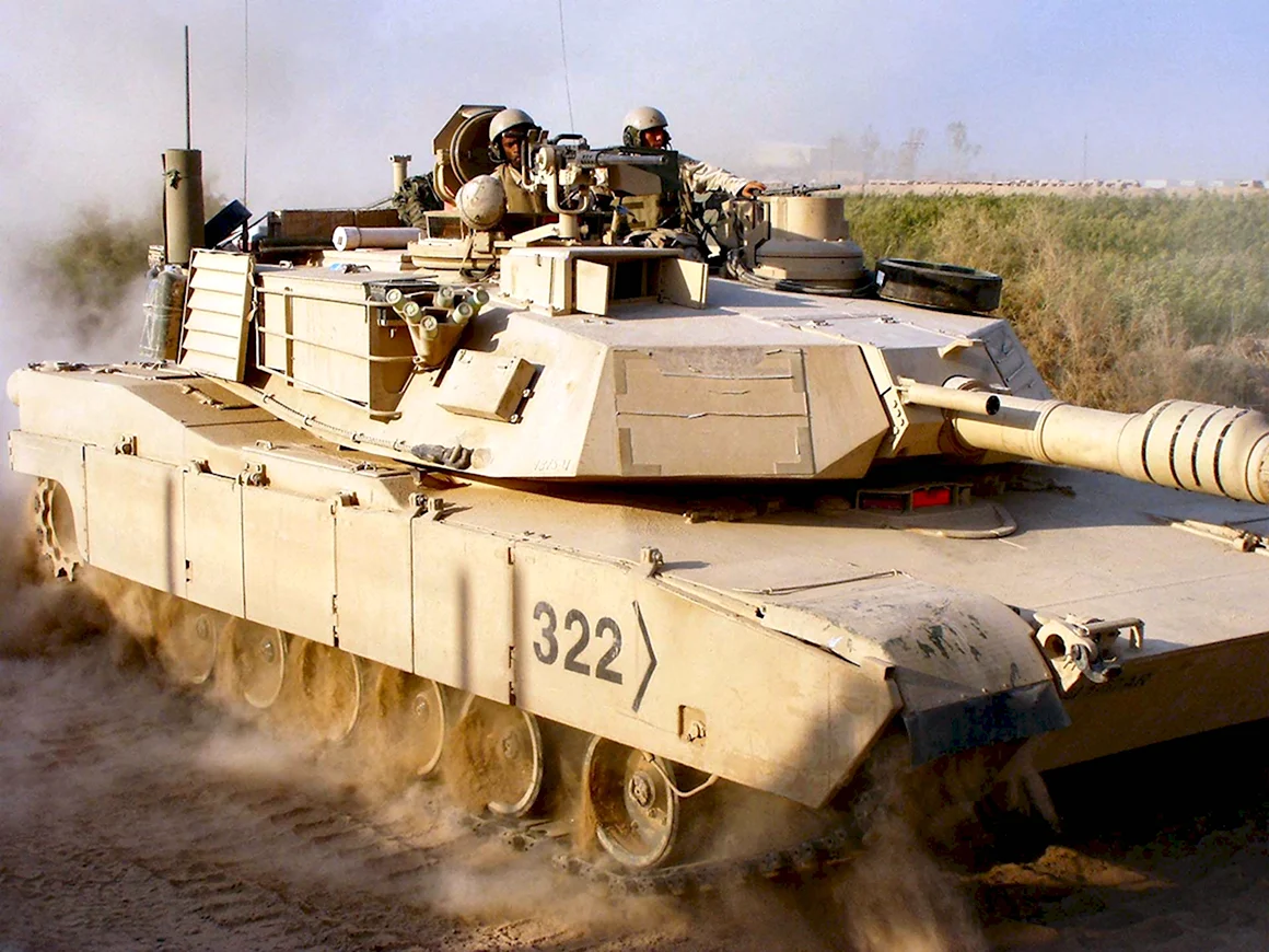 Танк Abrams m1a2