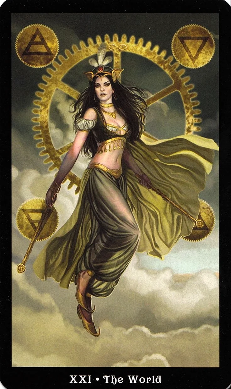 Таро стимпанк Steampunk Tarot.
