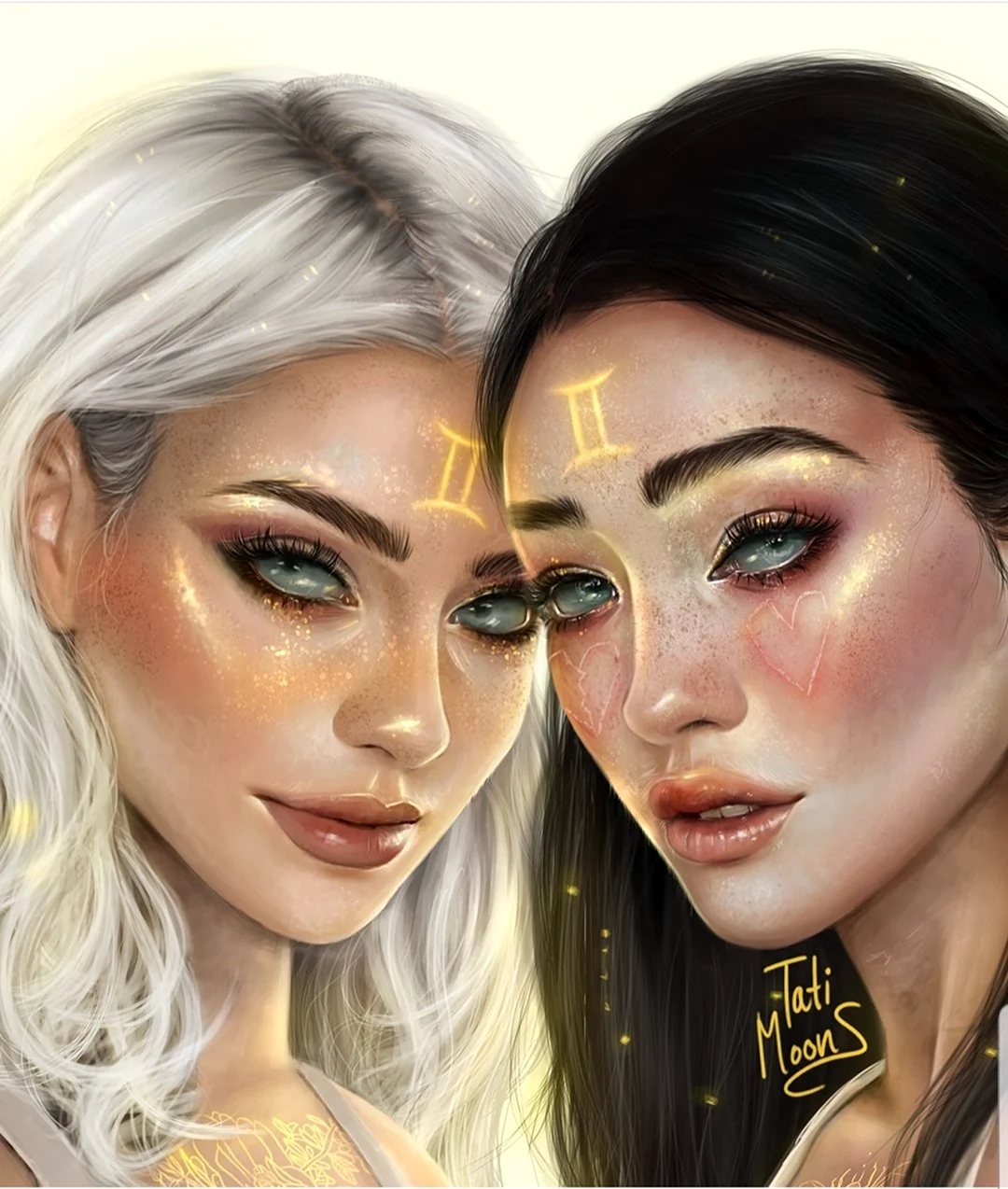 Tati Moons Art Zodiac Близнецы