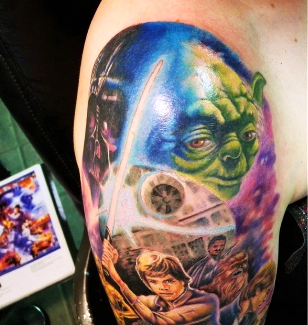 Тату в стиле Star Wars