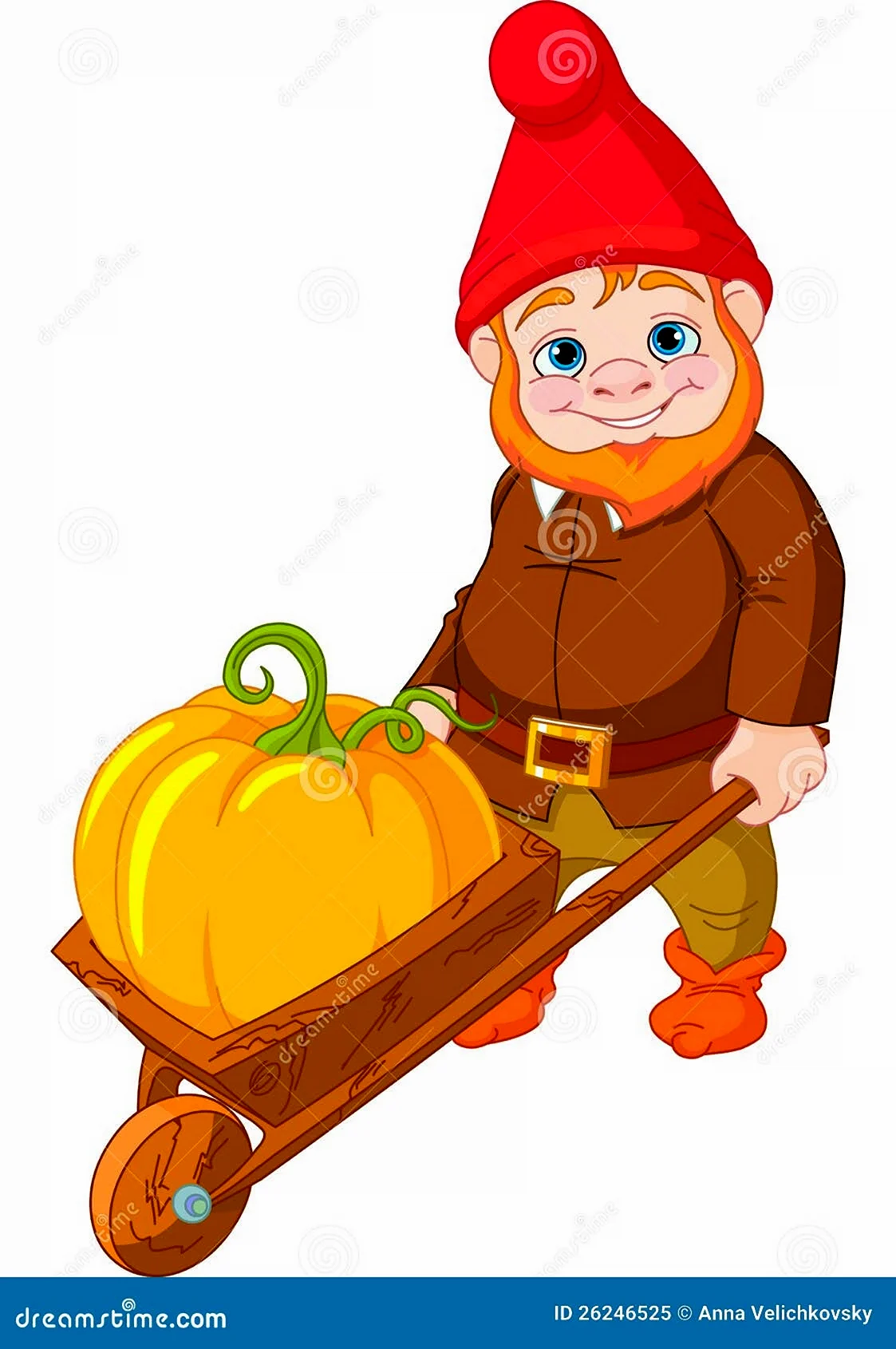 Тележка гнома