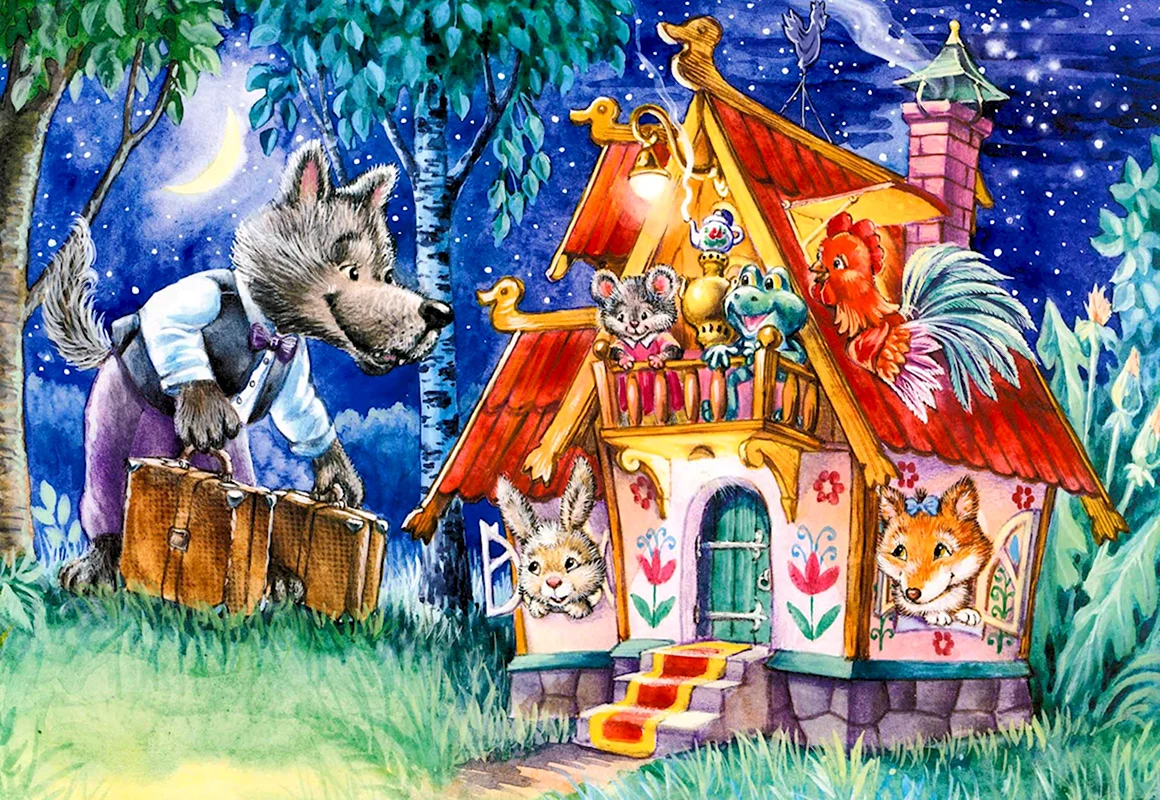 Теремок. Русские народные сказки