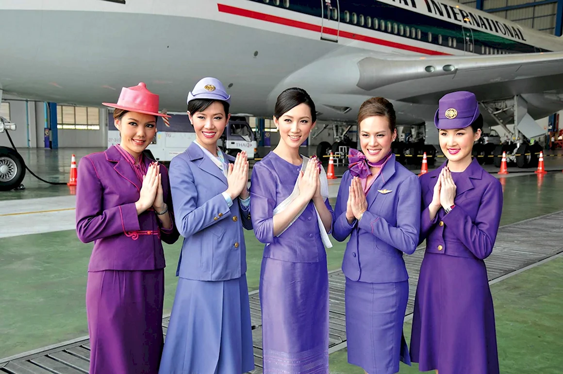 Thai Airways International бортпроводники