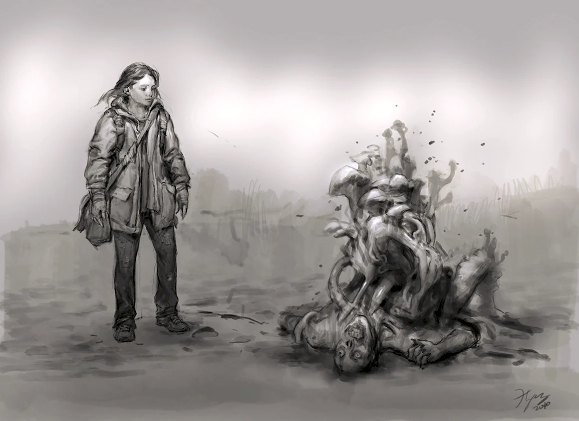 The last of us концепт персонажей