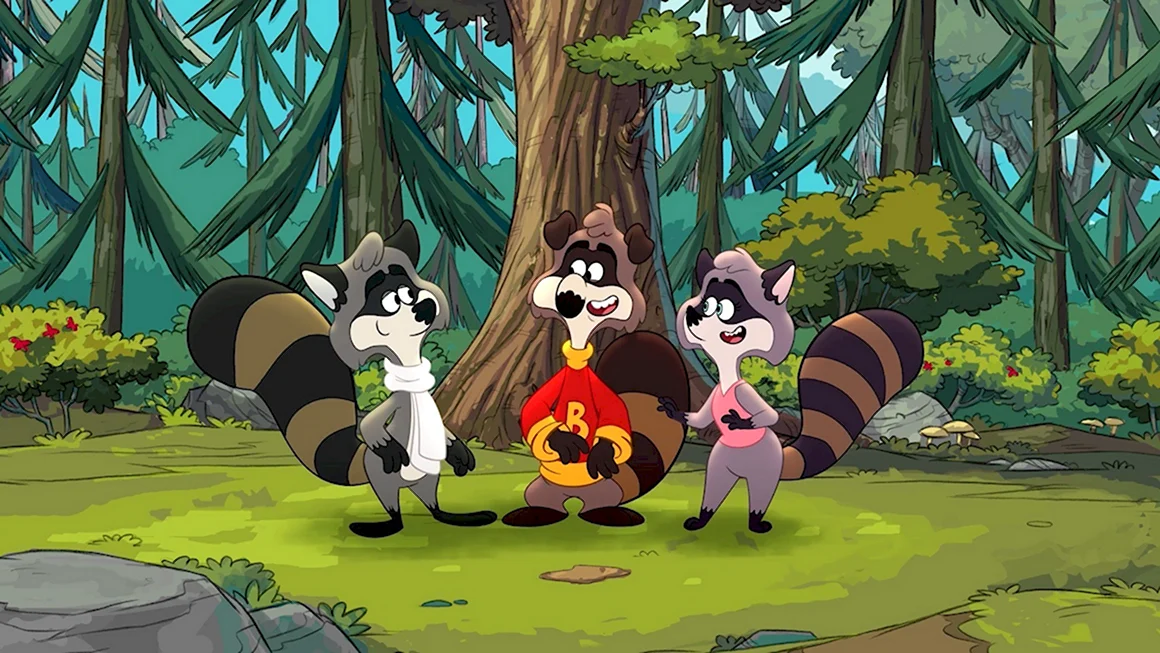 The Raccoons мультсериал