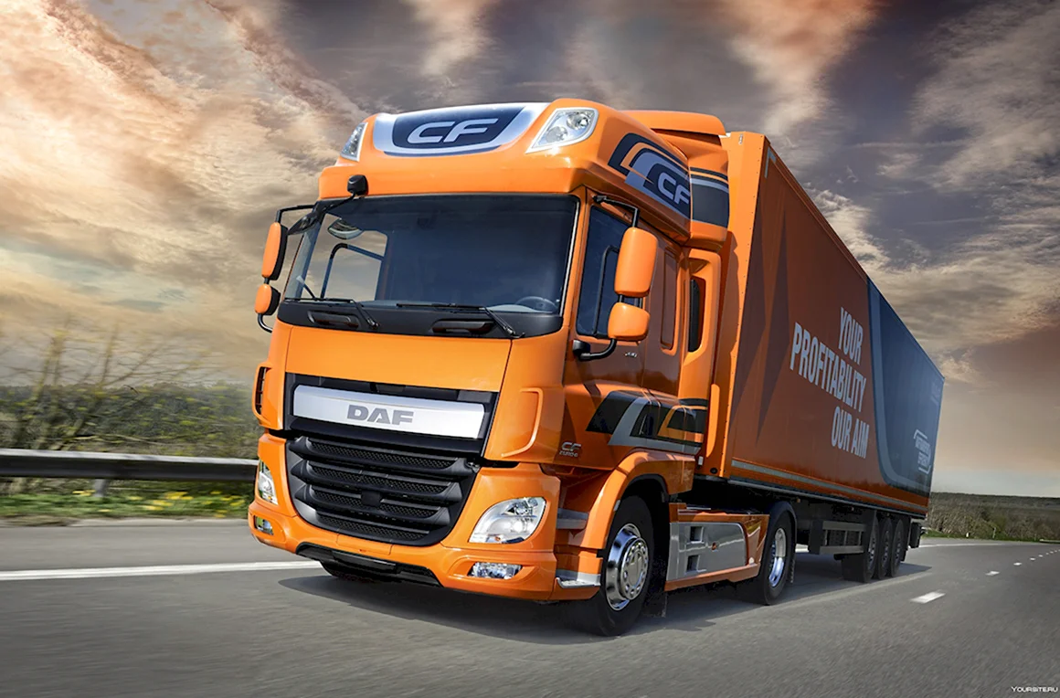 Тягачах марки DAF Euro 6