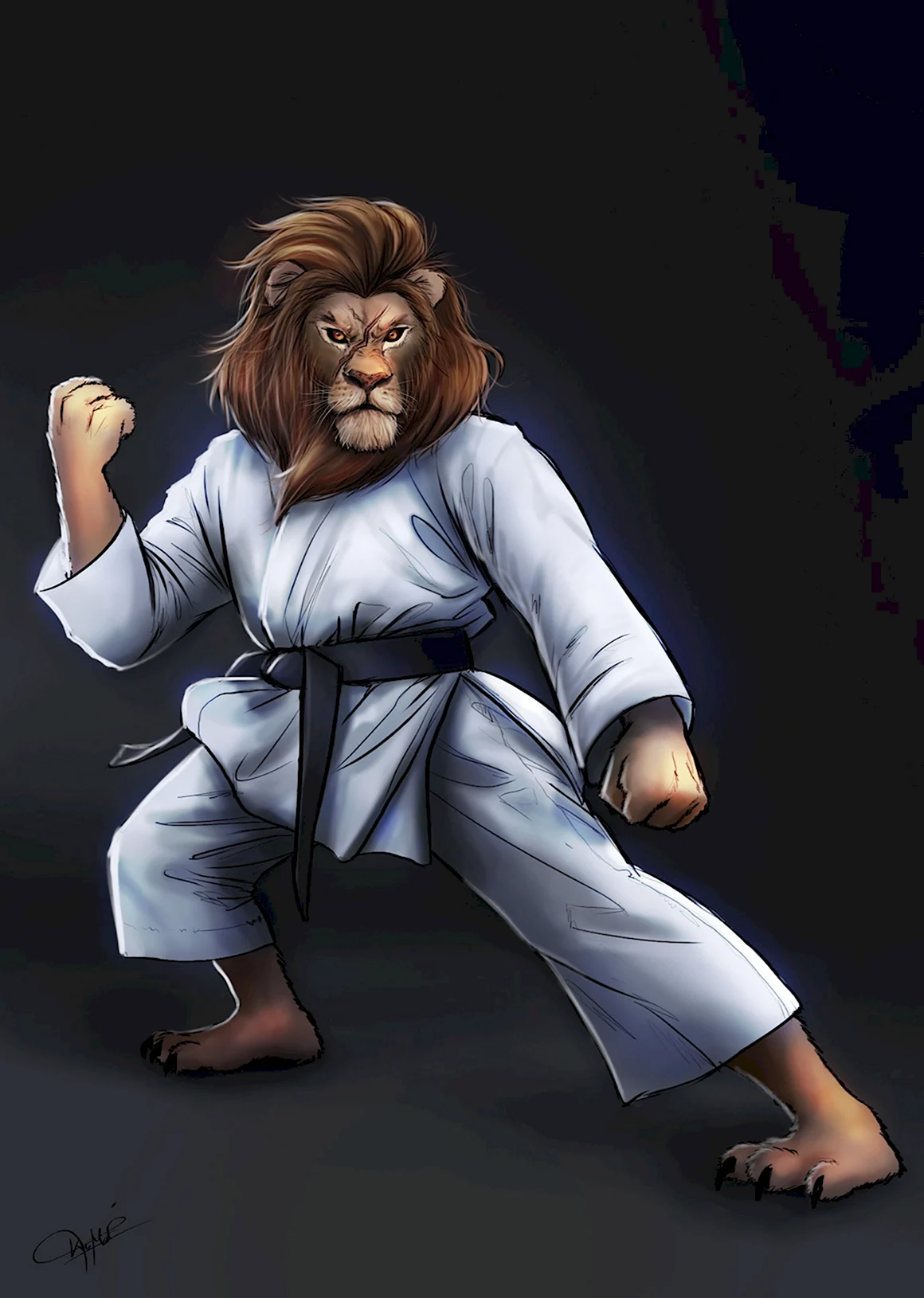 Тигр Jiu - Jitsu