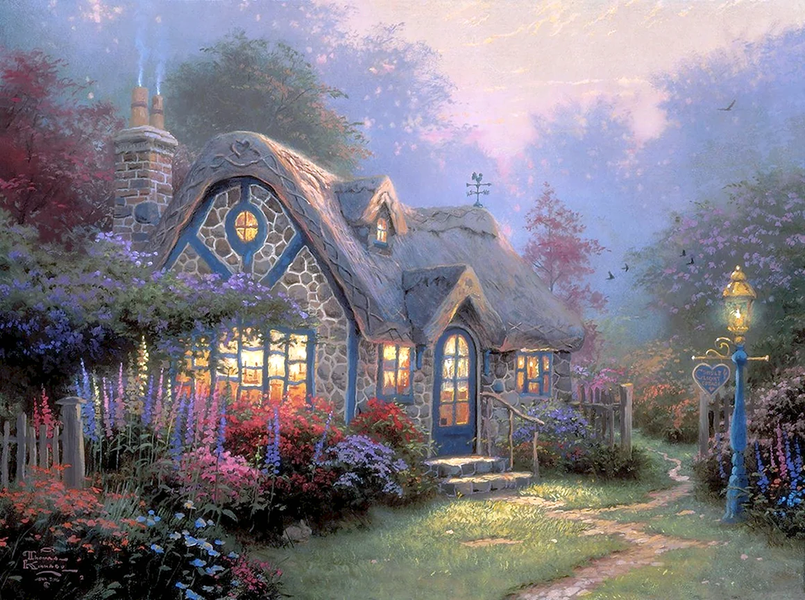 Томас Кинкейд Rosebud Cottage
