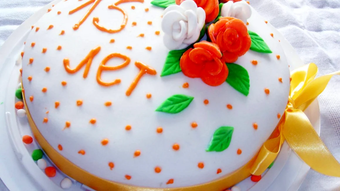 Торт на 15 лет