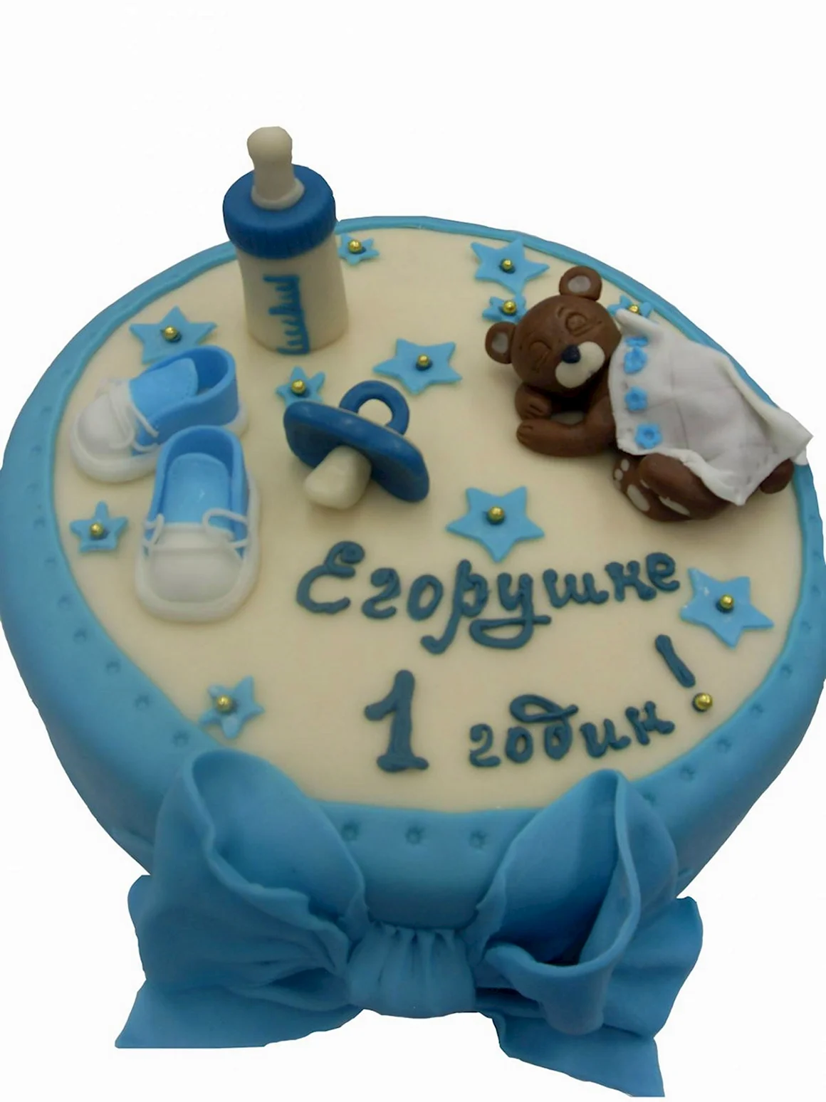 Торт на месяц мальчику