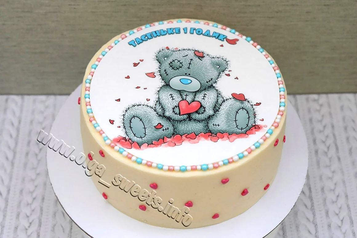 Торт с «мишкой»