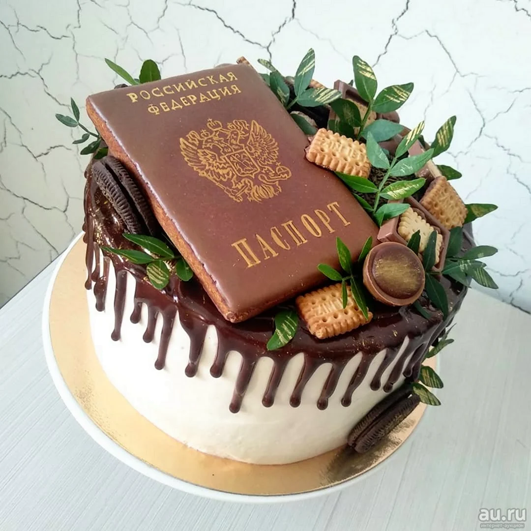 Торт с паспортом