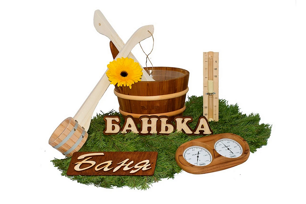 Торт с веником для бани
