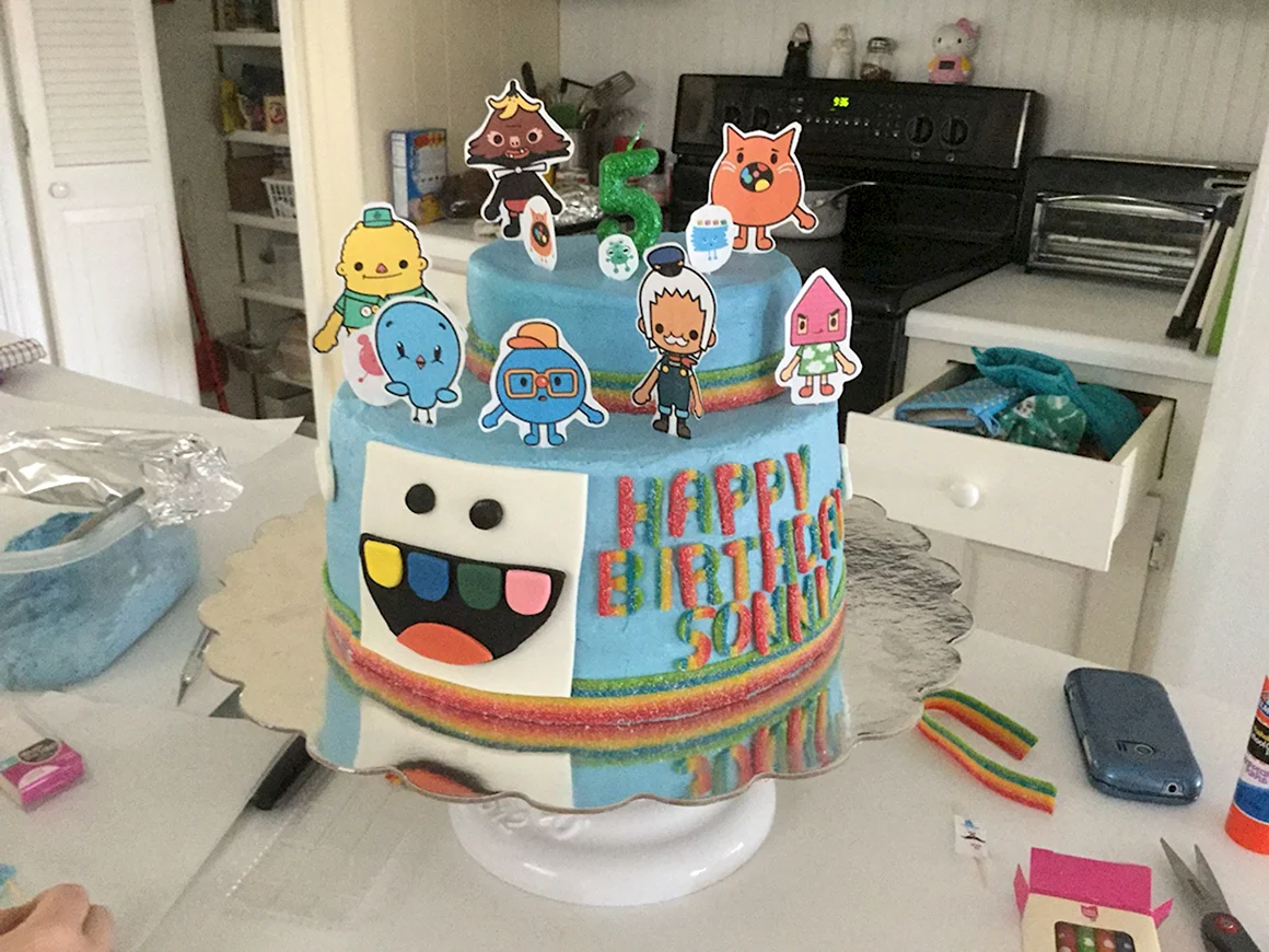 Торт toca boca Life World