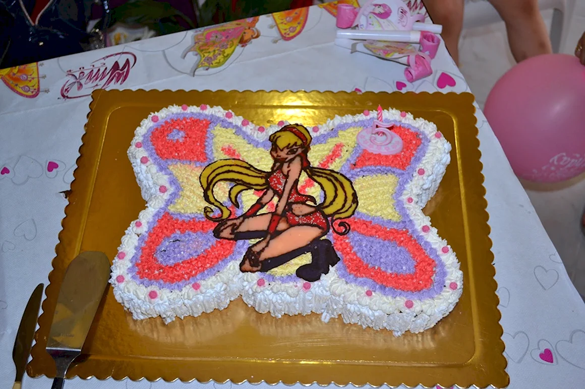 Торт Винкс Стелла