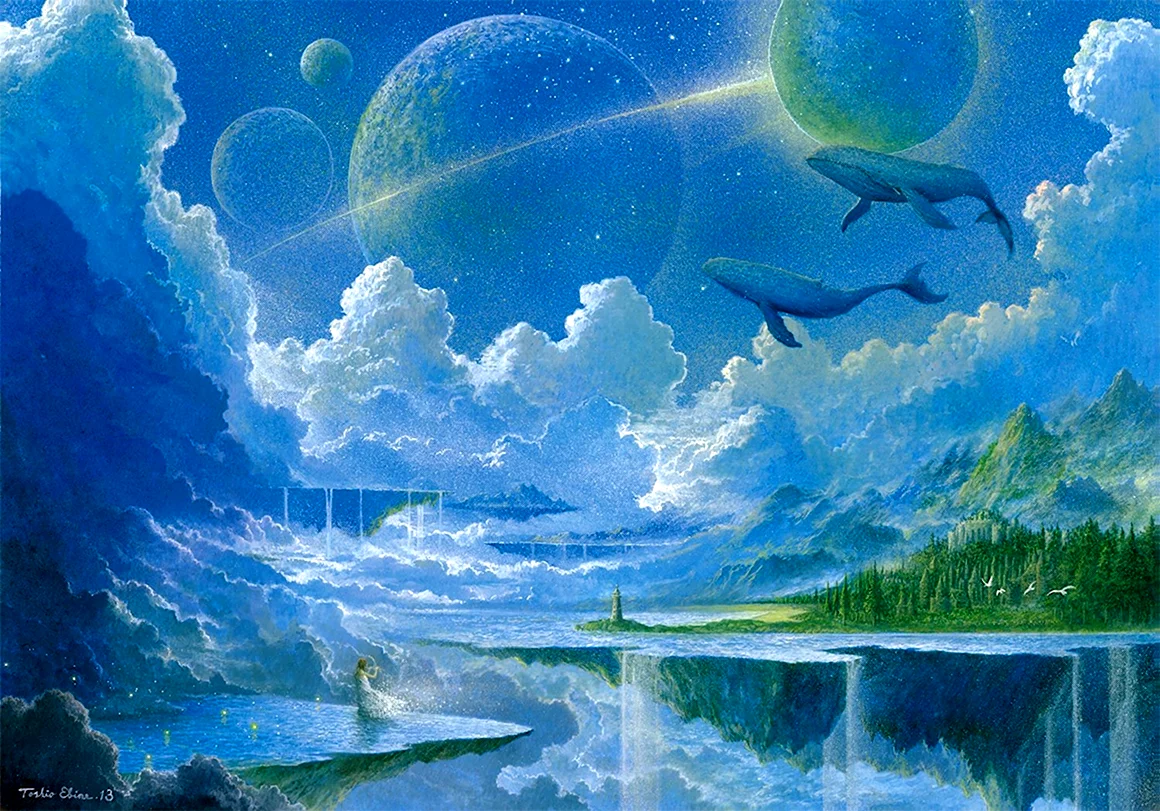 Toshio Ebine - художник