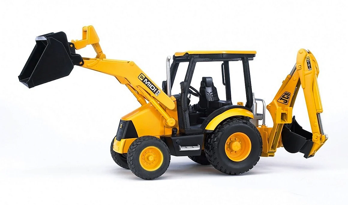 Трактор siku с ковшом JCB Fastrac 1356 187 9.7 см
