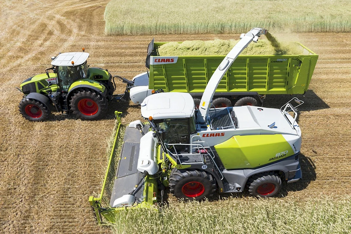 Тракторы и комбайны CLAAS