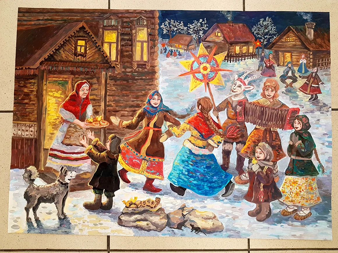 Транковский Алексей Иванович Святки