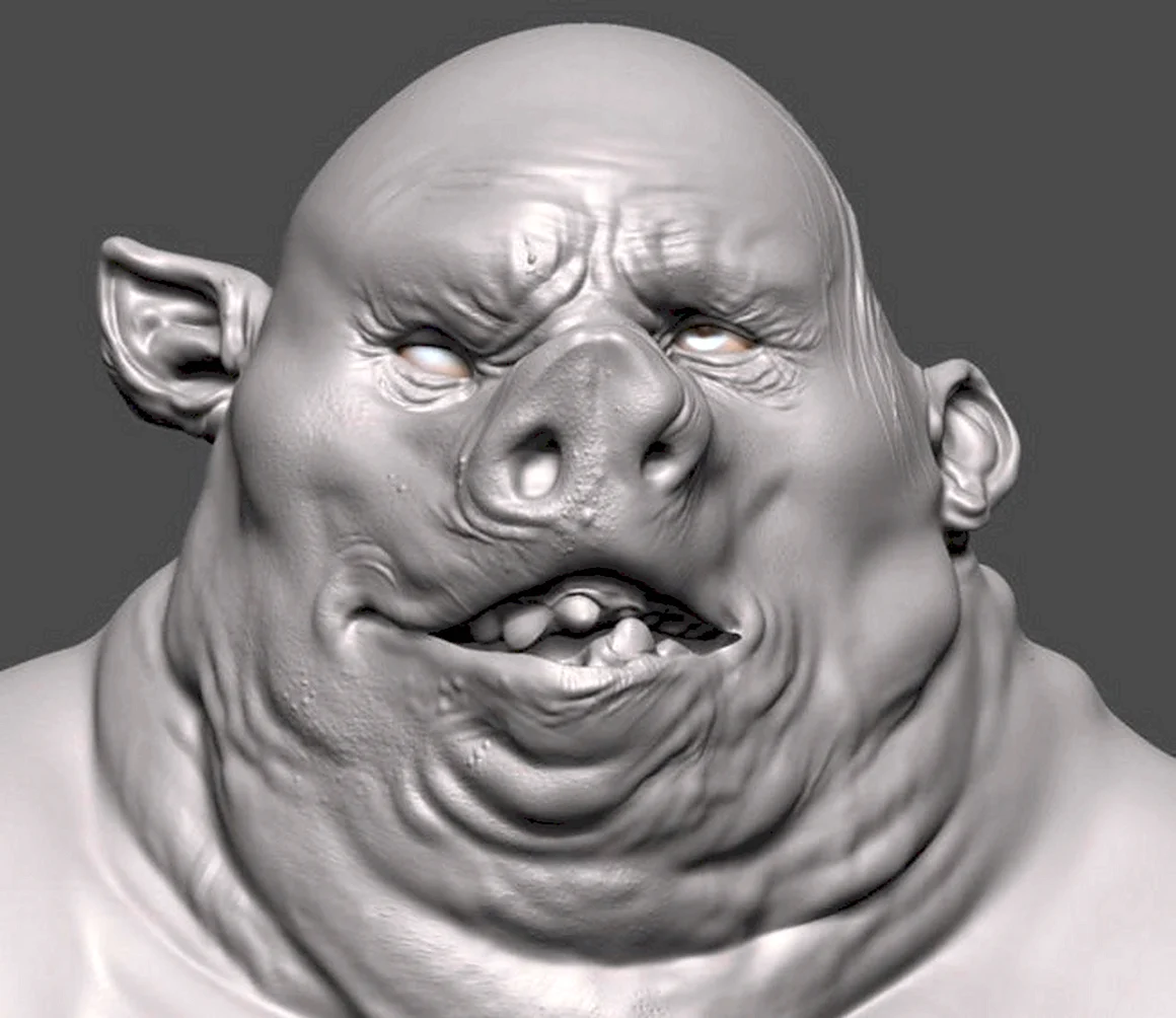 Тролль Zbrush