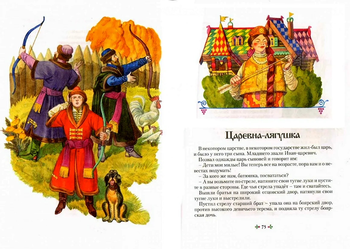 Царевна лягушка братья