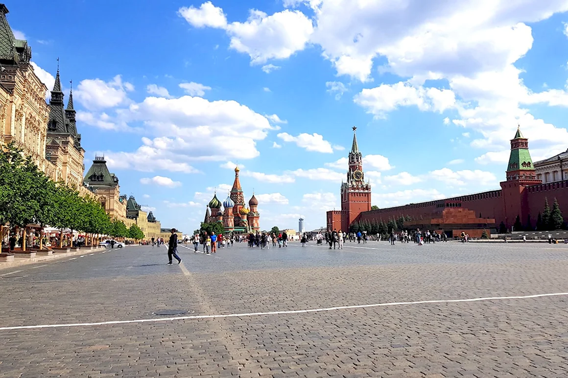 Центр Москвы красная площадь