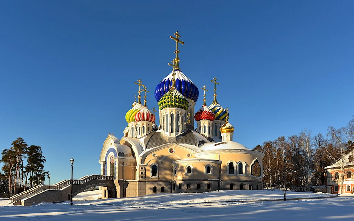 Церковь Святого Игоря Черниговского зима