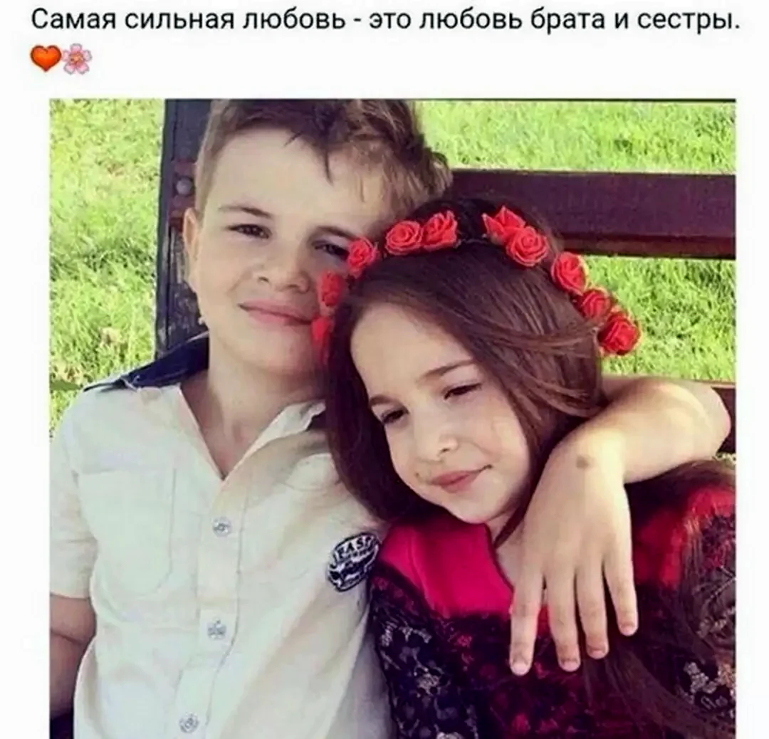 Цитаты про брата и сестру